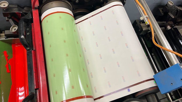 Flexographic printing cylinder