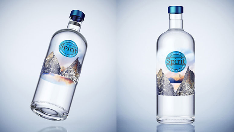 designed labels for bottles 