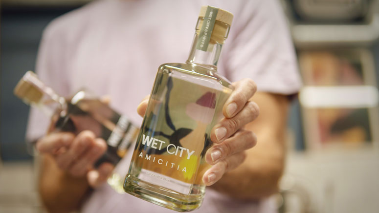 Labels to Wet City Spirits