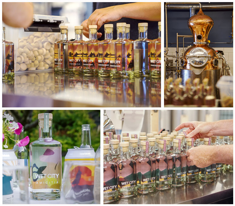 Labels for distillery